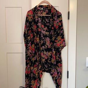 Floral kimono